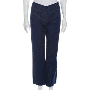 Vintage Tory Burch Classic Low Rise Straight Leg Dark Jeans Sz 27